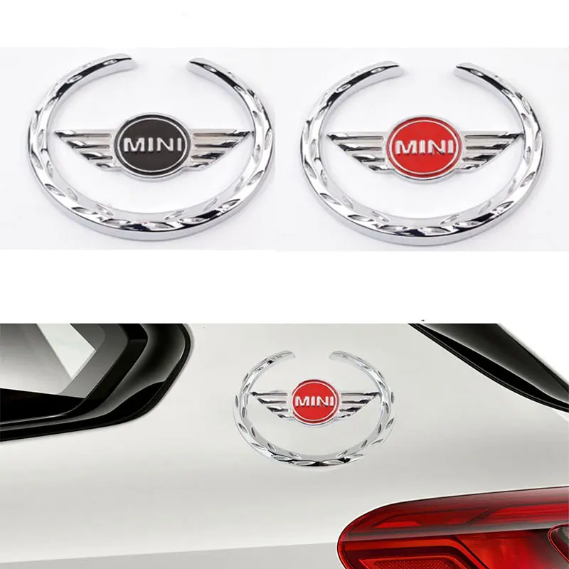 Автомобильный Стайлинг 3D наклейки из металла эмблемы для BMW Mini Cooper Clubman Countryman R55 R56