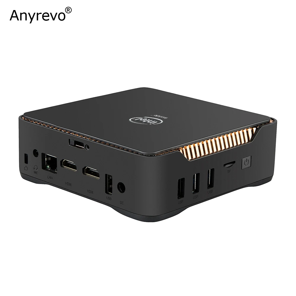 4k quad core mini pc intel celeron j3455 windows 10 with 4gb 6gb 8gb ram 64gb 128gb 256gb 512gb rom 2 hdmi vga triple display free global shipping