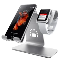 bestand 2 in 1 stand for iphone and iwatch charging bracket aluminum alloy stand