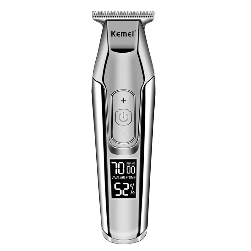 KM-5027 Kemei все металлические профессиональная электрическая машинка для стрижки волос Перезаряжаемые триммер для волос комплект KM-1997 KM-1996 KM-5027 KM-1102 - Цвет: KM-5027