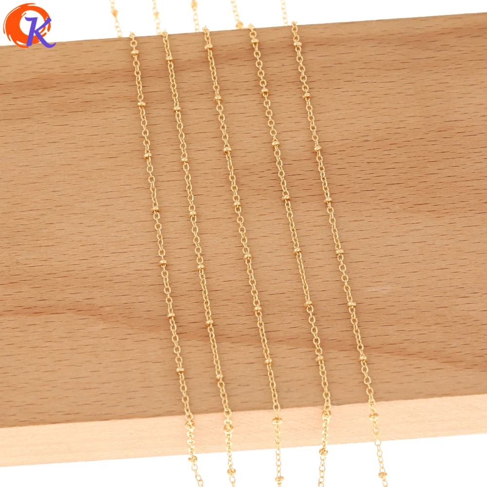 

Cordial Design 5M/Lot Genuine Gold Plating/Hand Made/Metal Ball Weld Chain/Accessories/Earring Findings/DIY Necklace Making