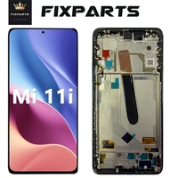 6 67 original for xiaomi mi 11i lcd display touch panel assembly m2012k11g replacement for xiaomi mi 11i screen with tools