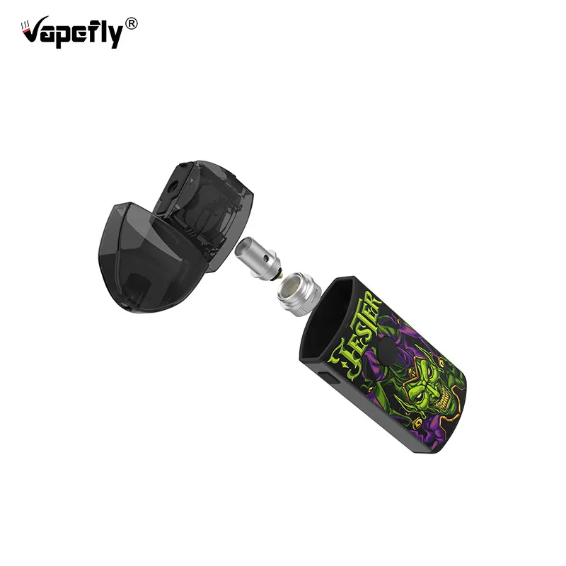 Оригинальный сменный картридж Vapefly Jester 2 мл и 0 5 Ом RBA многоразовая сетчатая