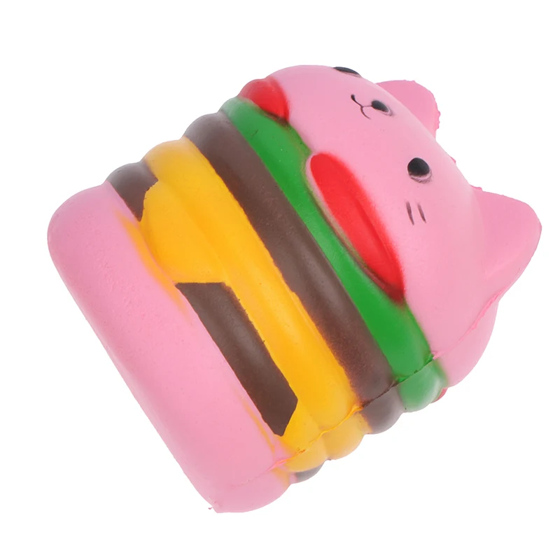 

Antistress Toy Big Hamburger Cake Slow Rising Squeeze PU Simulation Snack Stress Relief Kids Toys Birthday Gift NEW