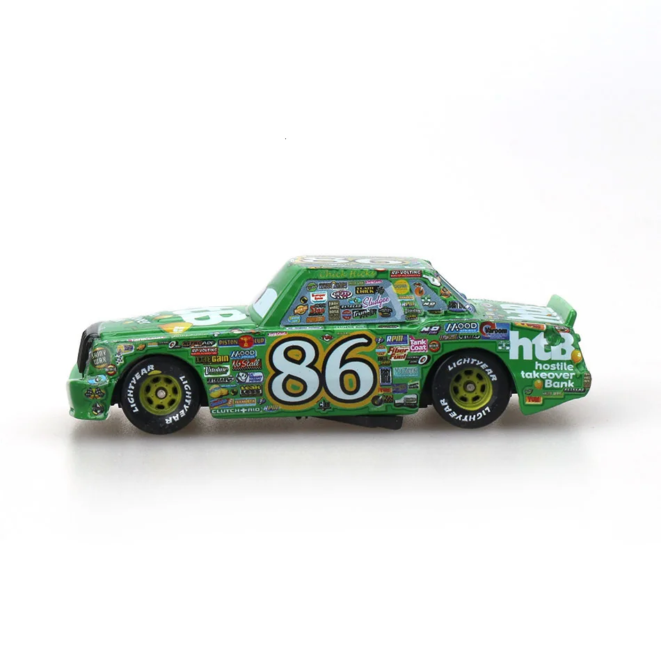 Disney Pixar Cars 2 3 Lightning 40 стиль Mcqueen Mater Jackson Storm Ramirez 1:55 литой автомобиль металлический сплав мальчик детские игрушки подарок