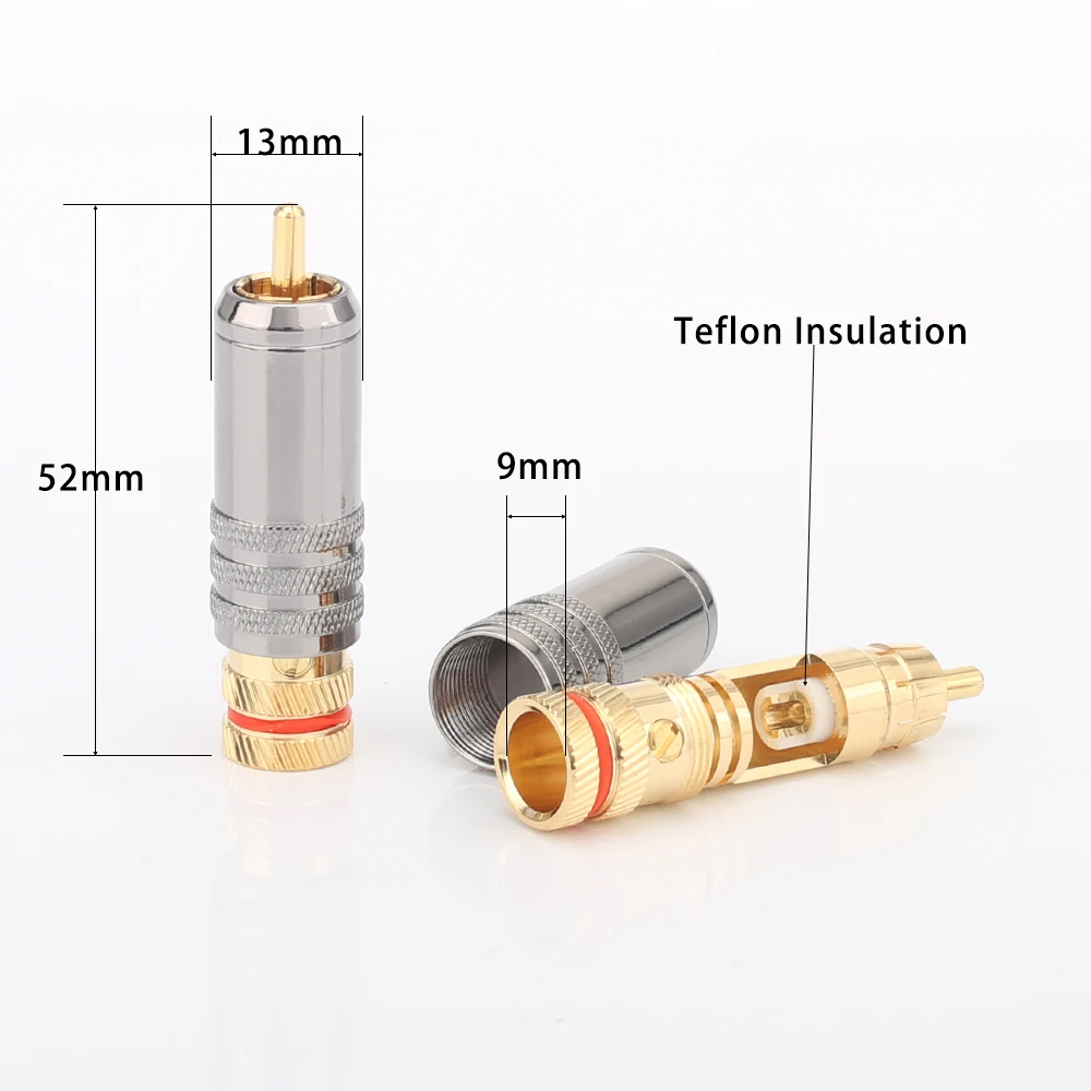 HI END Аудиоразъемы с позолоченными разъемами | Электроника