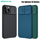 Защитный чехол для камеры для iphone 13 Pro Max Mini NILLKIN Camshield Pro, противоскользящий защитный чехол для объектива, защитный чехол для iphone 13
