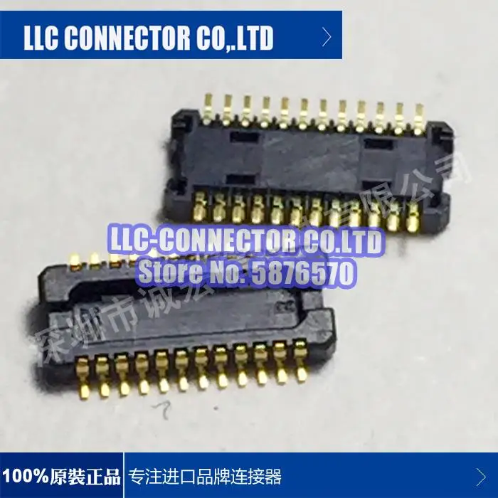 

20 pcs/lot DF30FC-24DP-0.4V(81) legs width:0.4MM 24P Board to board Connector 100% New and Original