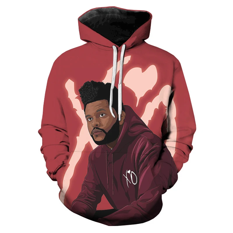

Fashion the Weeknd Hoodies 3D Print Men/Women Casual Sweatshirt the Weeknd Leisure Personality Hoodie Oversize 2XS-5XL