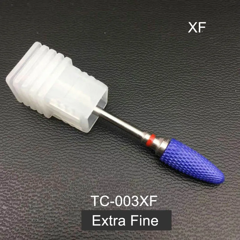 TC-003XF RIKONKA 1 шт. керамический сверло для ногтей 3/3" фреза для ногтей Маникюр Педикюр сверлильный станок и аксессуары инструменты для ногтей 26 Тип - Цвет: TC-003XF