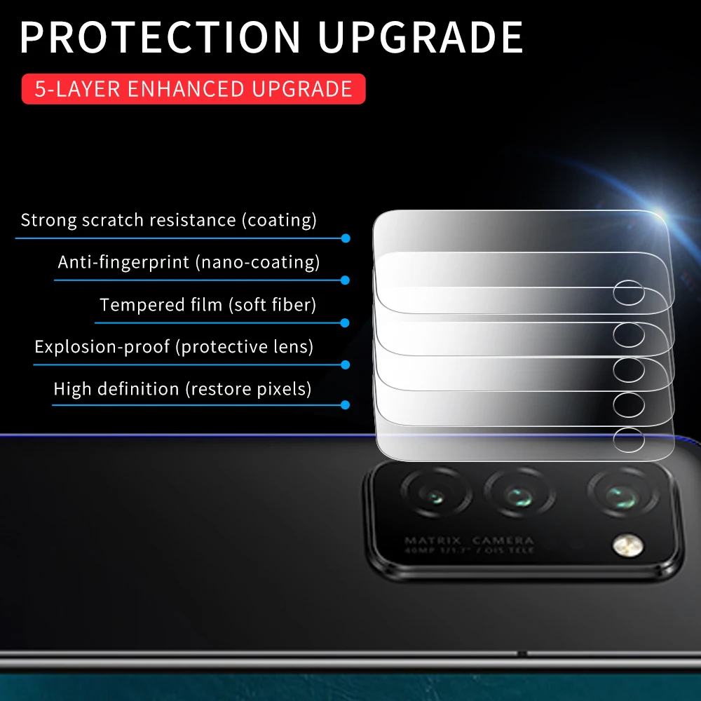9D задняя камера Объектив Стекло Flm для huawei P20 Lite P30 Pro Nova 4e 5Z 6 SE Honor 8X V30 полная защита