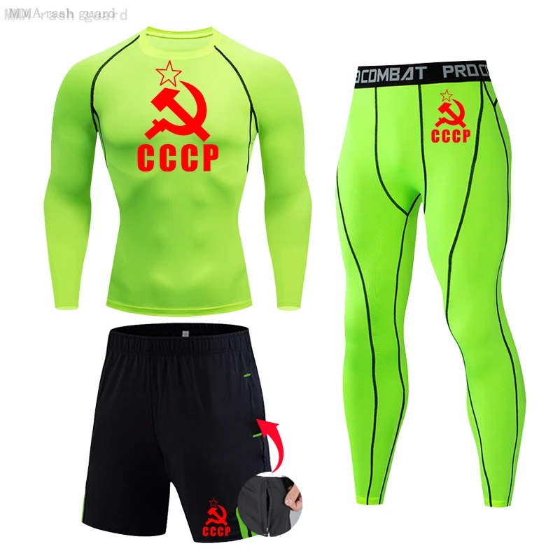 Winter underwear Men Sweat suit set Compression tights long johns men's clothing Winter first layer full suit Tracksuit Fitness