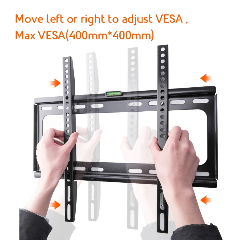Универсальный 26 &quot-55&quot Панель ЖК-дисплей ТВ настенный кронштейн СВЕТОДИОДНЫЙ