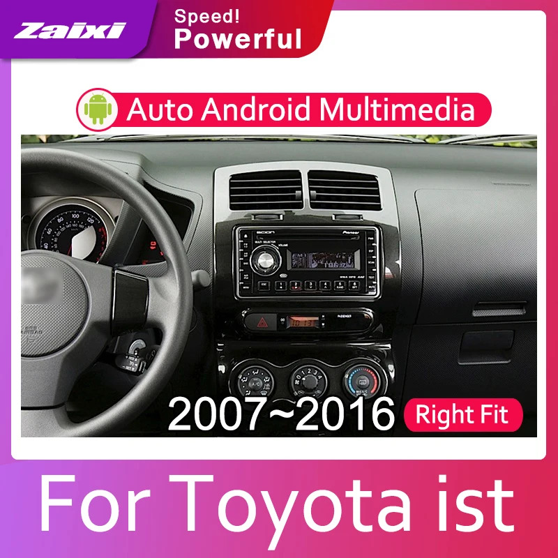 Android 8-ядерный GPS-навигатор для Toyota ist 2007 2008 2010 2012 2013 2014 2016 автомобильный