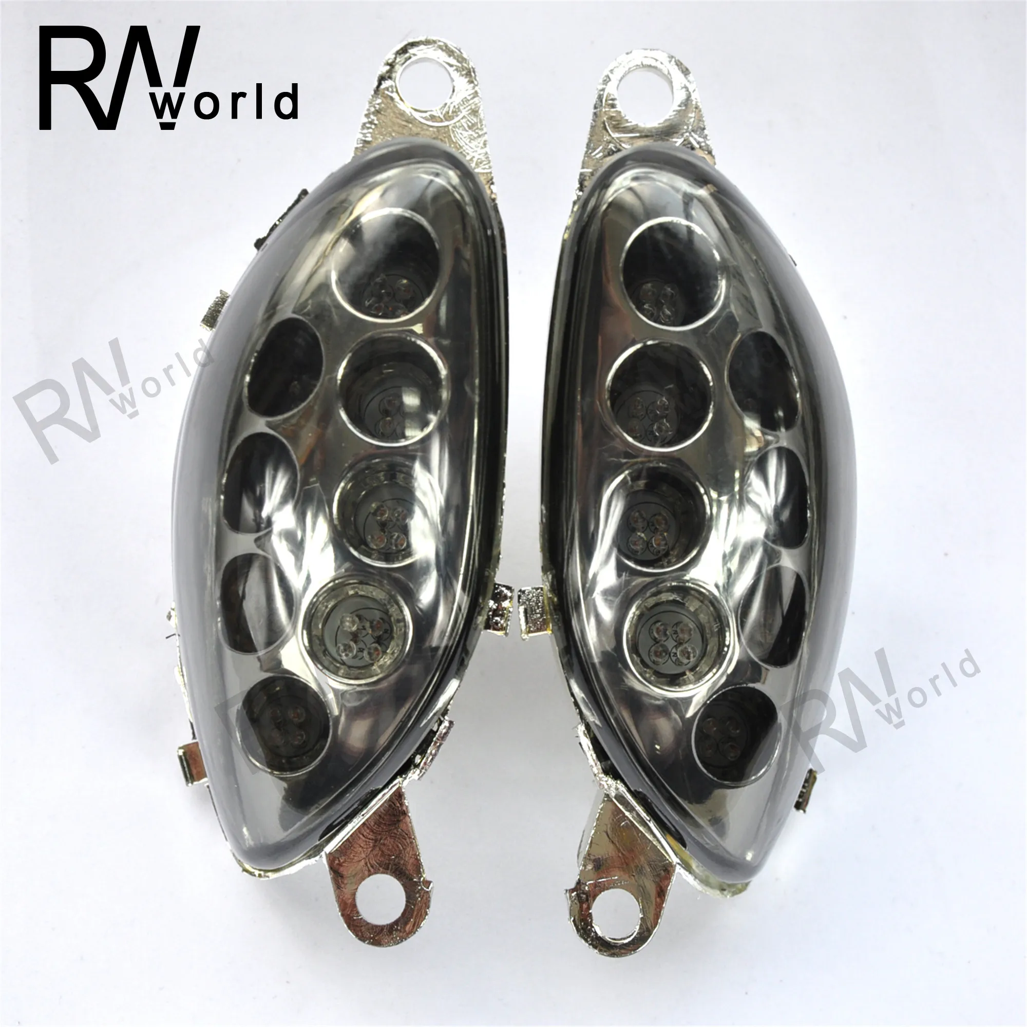 Мотоциклетные передние указатели поворота объектива Крышка индикатора чехол