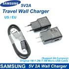 Зарядное устройство SAMSUNG C9 5 В2 А, настенный адаптер, кабель Micro USB для передачи данных для SAMSUNG Galaxy S6 S7 Edge Note 4 5 J1 J3 J5 J7 A3 A5 A7 2016
