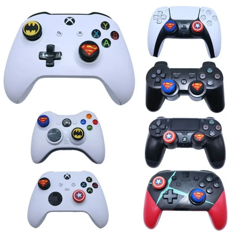 2 шт. колпачок для захвата большого пальца ps4 ps5 xbox one серии X переключателя pro