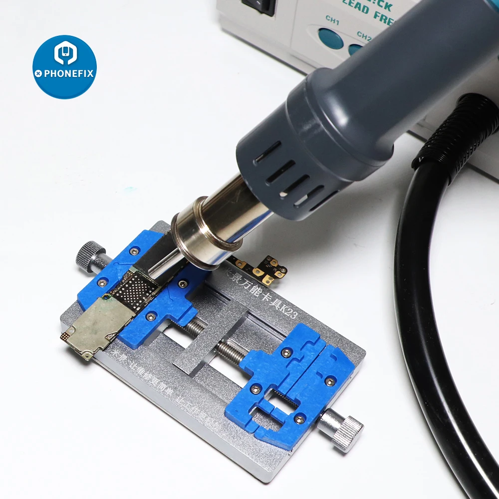 Original 1000W QUICK 861DW Heat Gun Lead Free Hot Air Soldering Station Microcomputer Temperature Rework Station+7/3 Pcs Nozzle images - 6