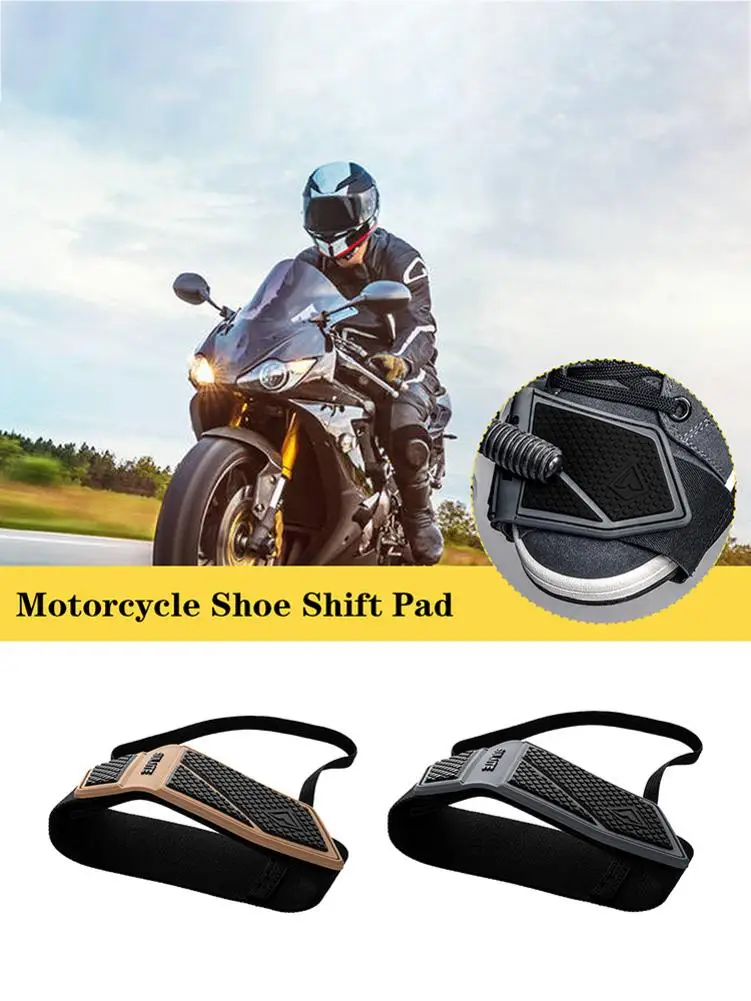 

Motorcycle Shoes Gear Shift Pads Motorbik boot Protective Gear Guards Rubber Gear Protector Cover change shoes