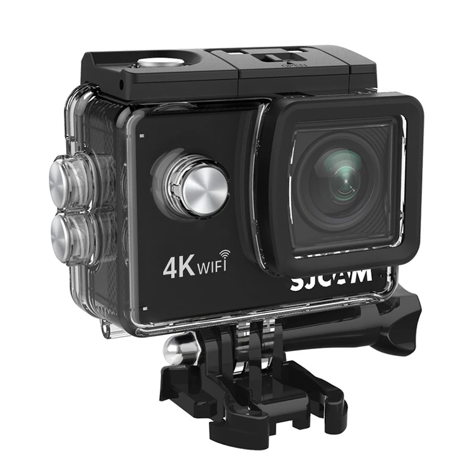 Дешево Экшн-камера SJCAM SJ4000 AIR, 2,0 дюйма, ЖК-экран, 4K, 30fps, 170 °, угол обзора 30 метров, Wi-Fi, водонепроницаемая Спортивная цифровая камера
