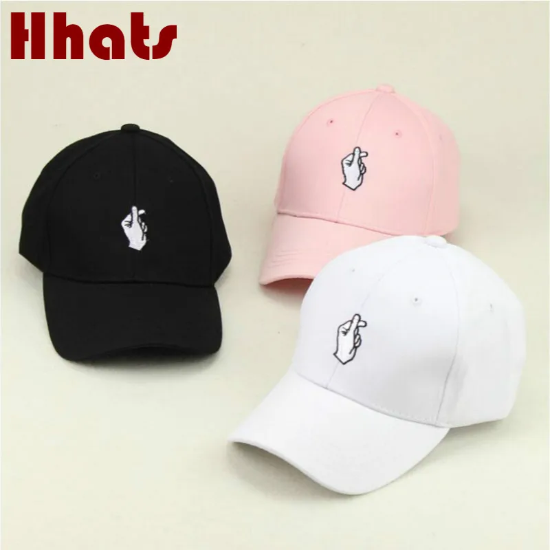 Love baseball cap hip hop embroidery gesture dad hat streetwear fashion women snapback outdoor sports men hiphop bone | Аксессуары для