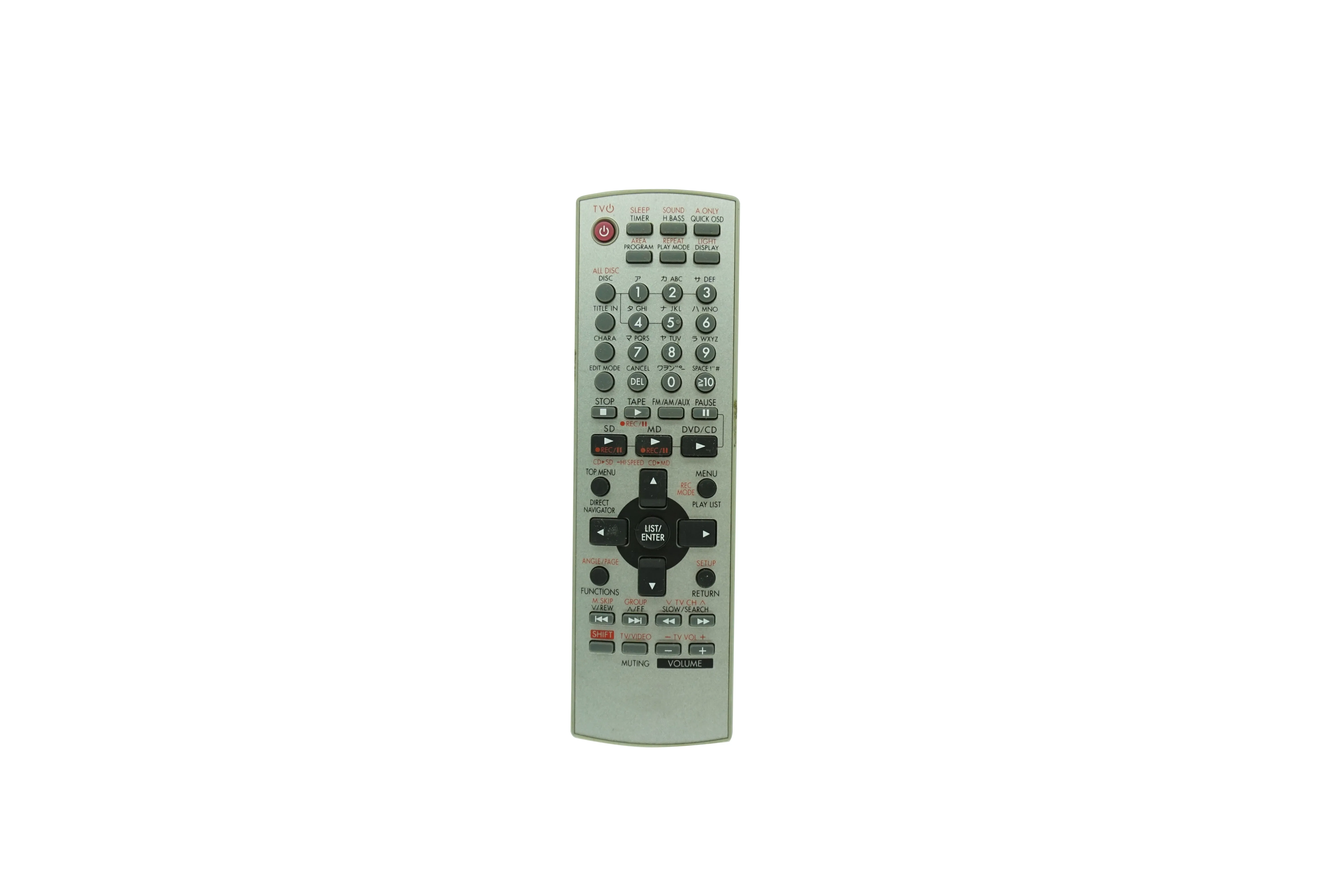 

Пульт дистанционного управления для Panasonic EUR7623030 SC-PM2DVD N2QAJB000127 SA-PM2DVD Micro MD DVD CD Stereo Audio System