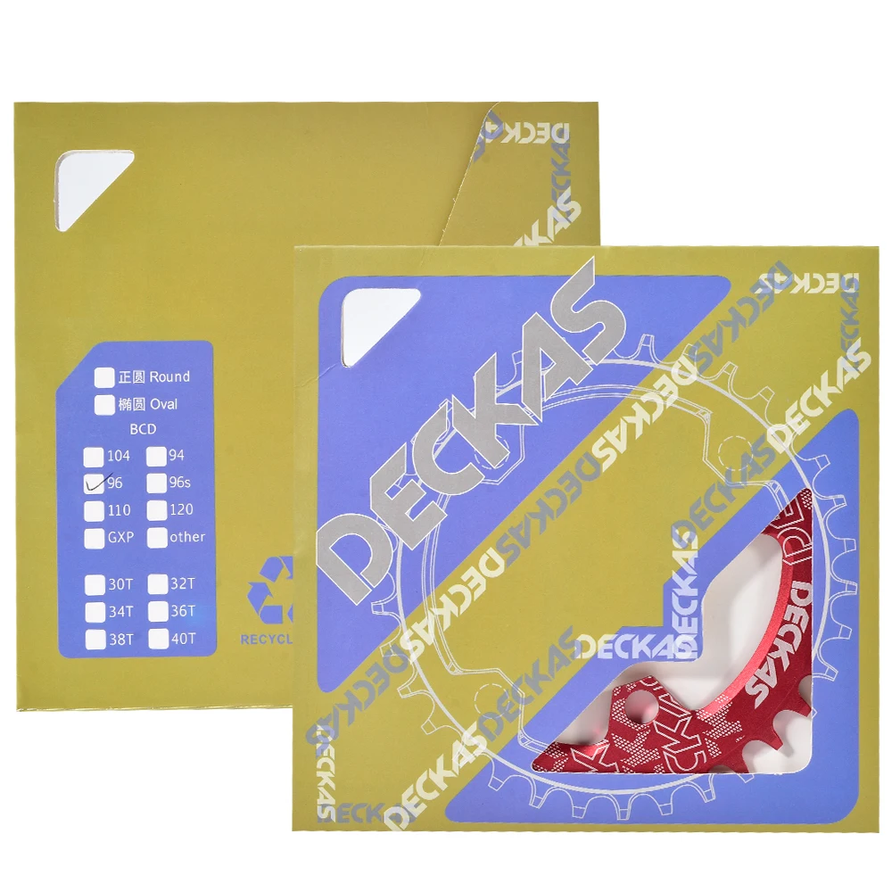 DECKAS MTB велосипедный Звездочка M4000 96 + 94 BCD 32T 36T 38T горный велосипед кольцо цепи