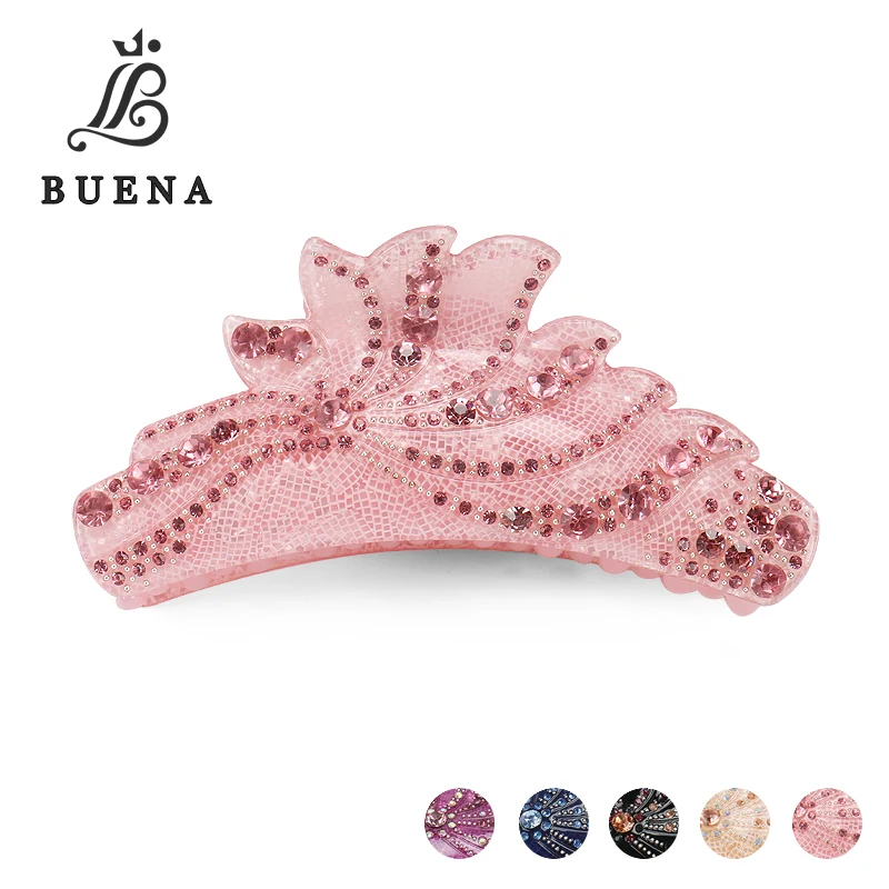 Высококачественный большой роскошный зажим для волос стразы горячая Распродажа