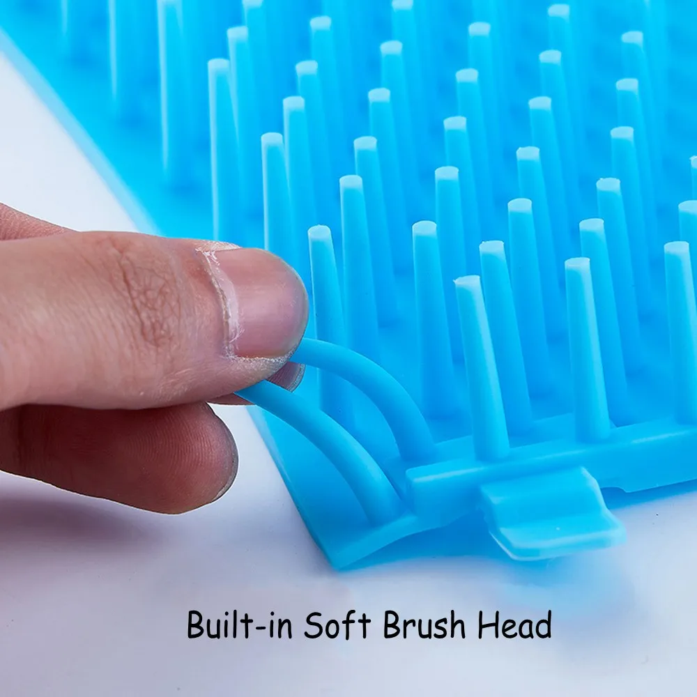 

2020 New Dog Paw Cleaner Cup Soft Silicone Combs Pet Foot Washer Cup Paw Clean Brush Quickly Wash Dirty Cat Foot Cleaning Bucket