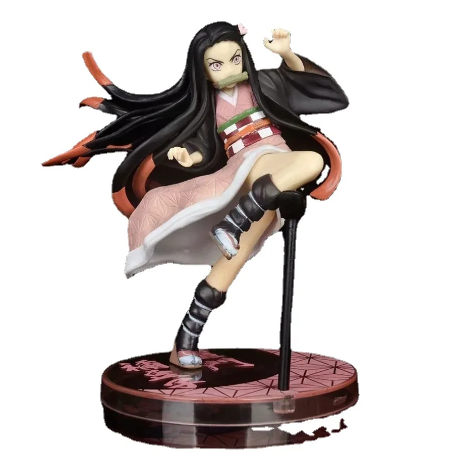 

Kamado Nezuko Figure Anime Demon Slayer PVC Action Figures Kimetsu no Yaiba Collection Model Doll Toys