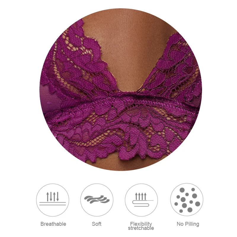 Новинка 2019 женский кружевной бюстгальтер без косточек сексуальный прозрачный