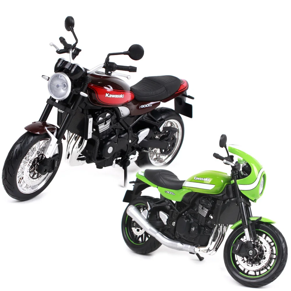 

Модель мотоцикла Maisto 1/12 Kawasaki Z900RS Cafe для мальчиков и девочек