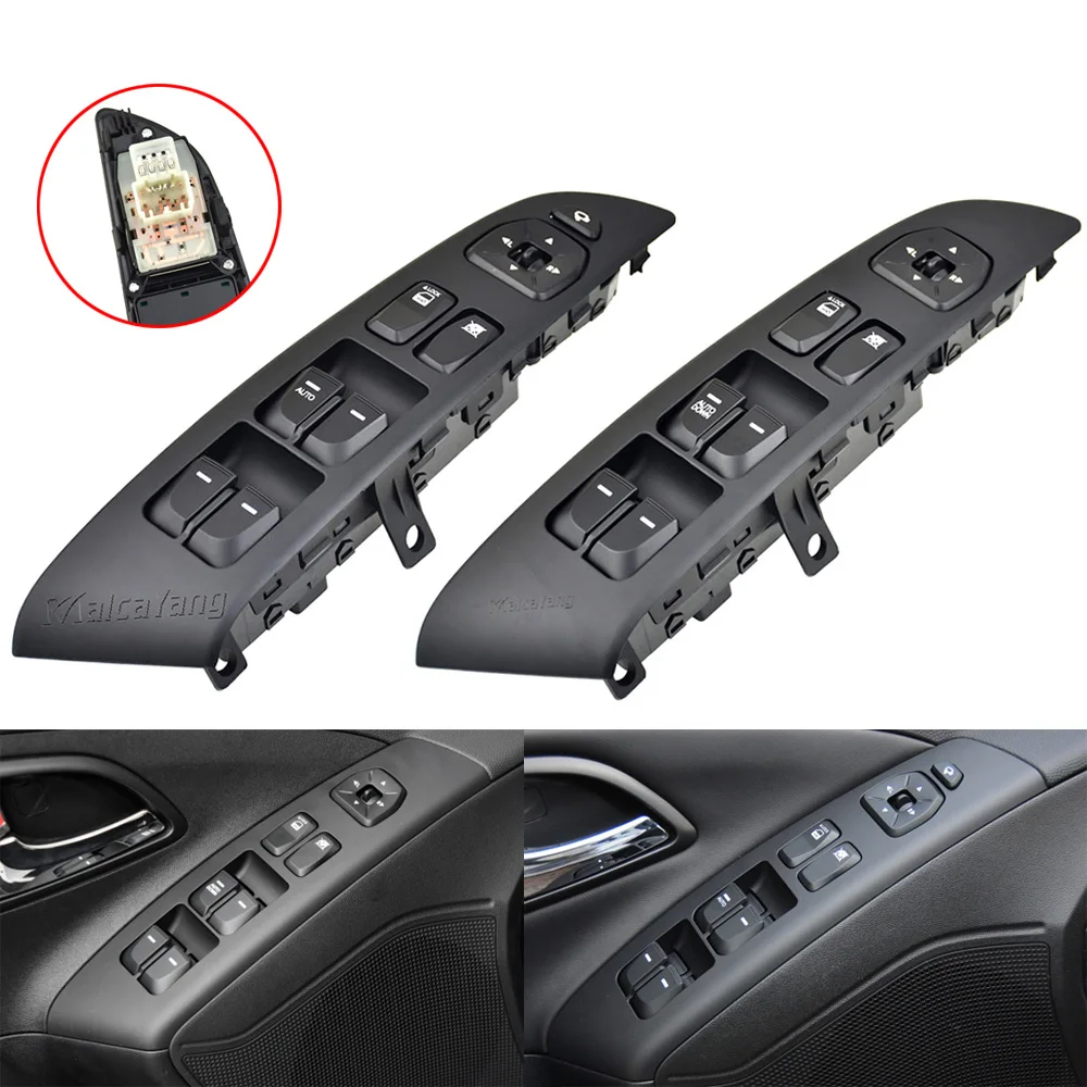 New Front left For Hyundai IX35 Rearview Mirror Folding Panel Electric Power Window 935702S1509P 93570-2S150 93570-2Z000