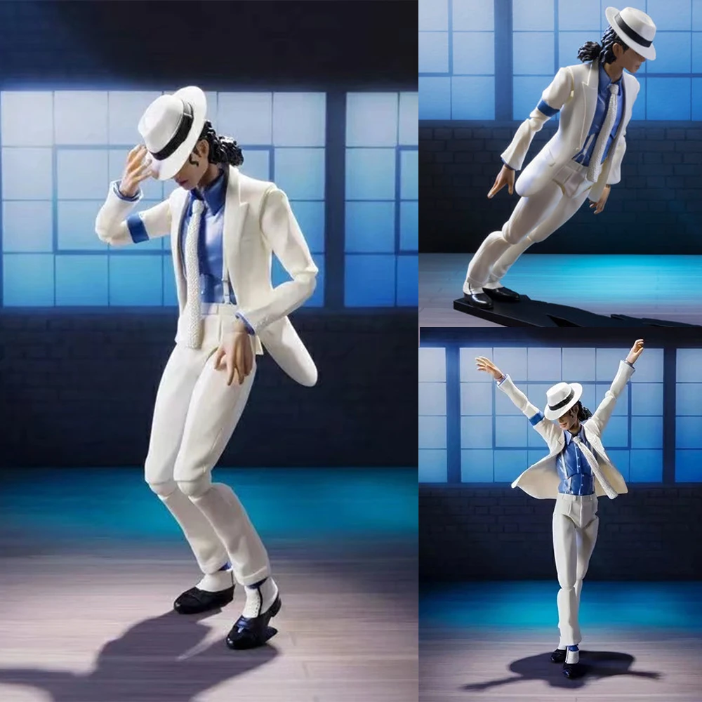 Фигурка Майкла Джексона Smooth Criminal Moonwalk коллекция режимов l игрушки симпатичная