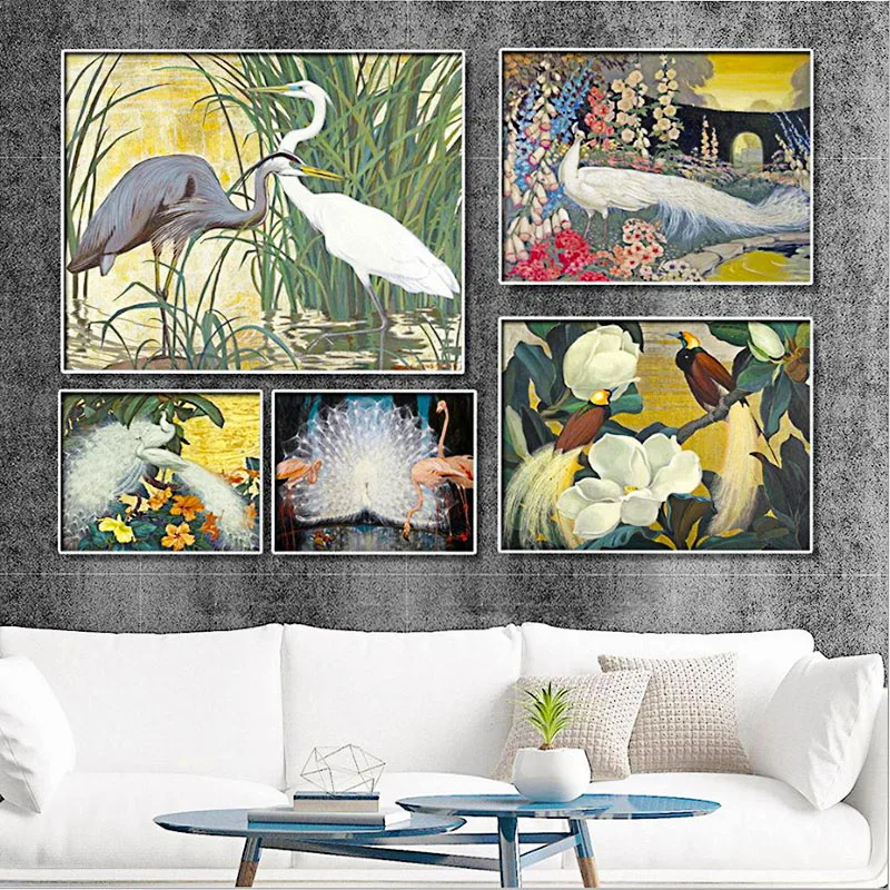 

Nordic Canvas Painting Wall Picture Poster American Style Wall Sofa Aesthetic Room Decor Figure Printed Poster and Prints Decor