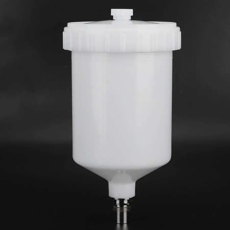 Шаг сверла дрель 600 мл большая емкость распылитель чашка Замена краска с Резьбой