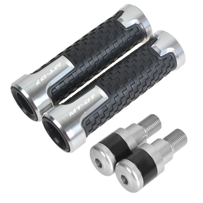 

For Yamaha MT07 FZ07 Motorcycle Modified Aluminum Alloy Handgrip Sleeve Plastic Plug Balance Termina