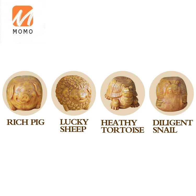 

Wood Carving Design Lovely Anima Stool Party Kids Table and Chairs High Quality and Durable