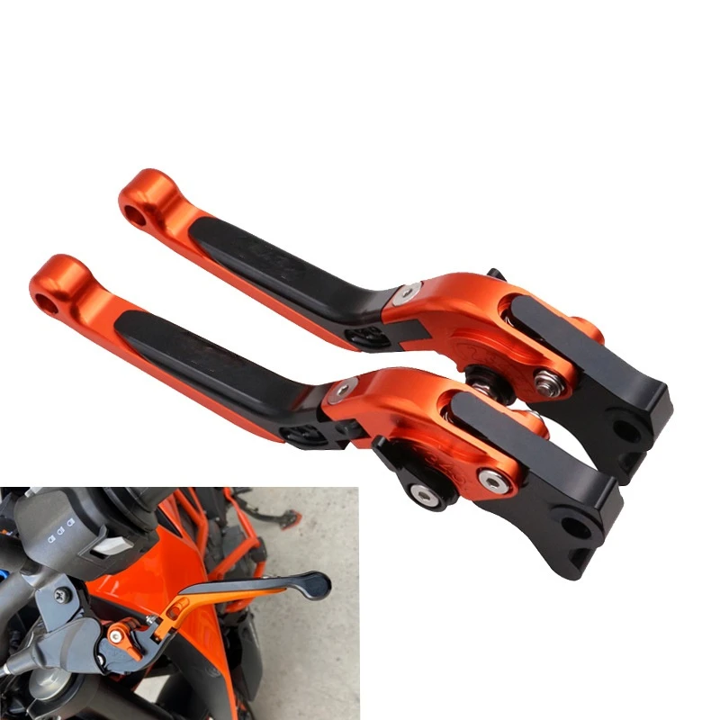 

Для KTM 690 Duke R модификация мотоцикла CNC тормоз и муфта складной противоударный Тяговый стержень