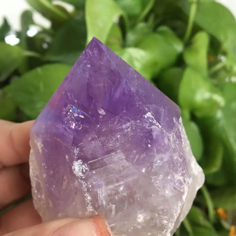 

Amethyst Carving Sceptre Points Chakra Healing Reiki Natural Stone Carved Crystal original stone