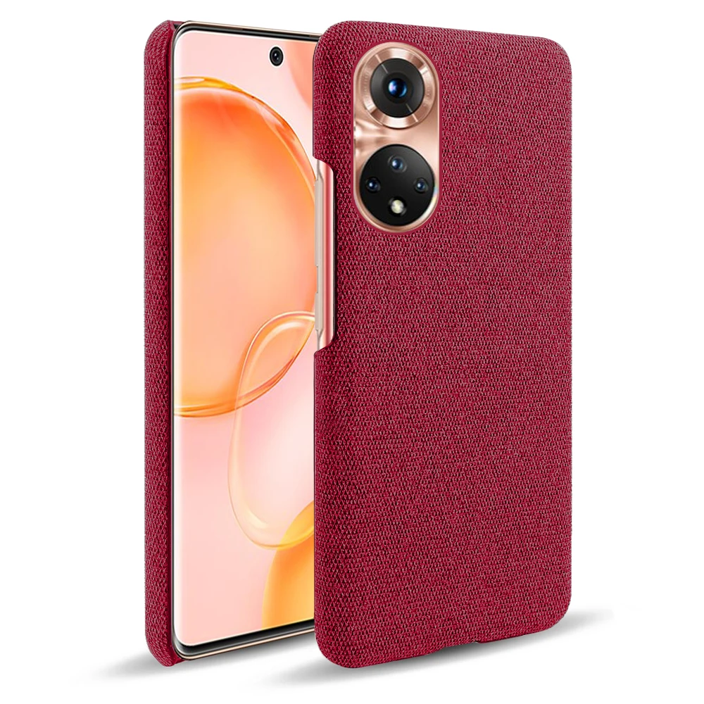 

for huawei honor 50 30 20 pro plus SE phone shell cloth pattern protective shell leather case back shell sticker leather shell
