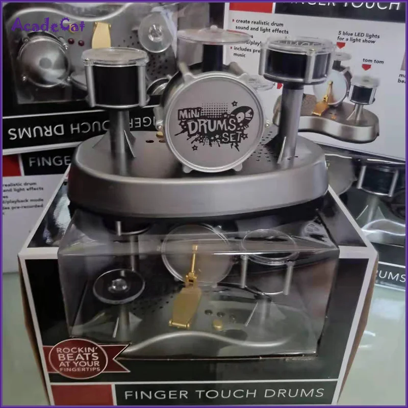 Мини с сенсорной панелью ударная установка светодиодный светильник игра