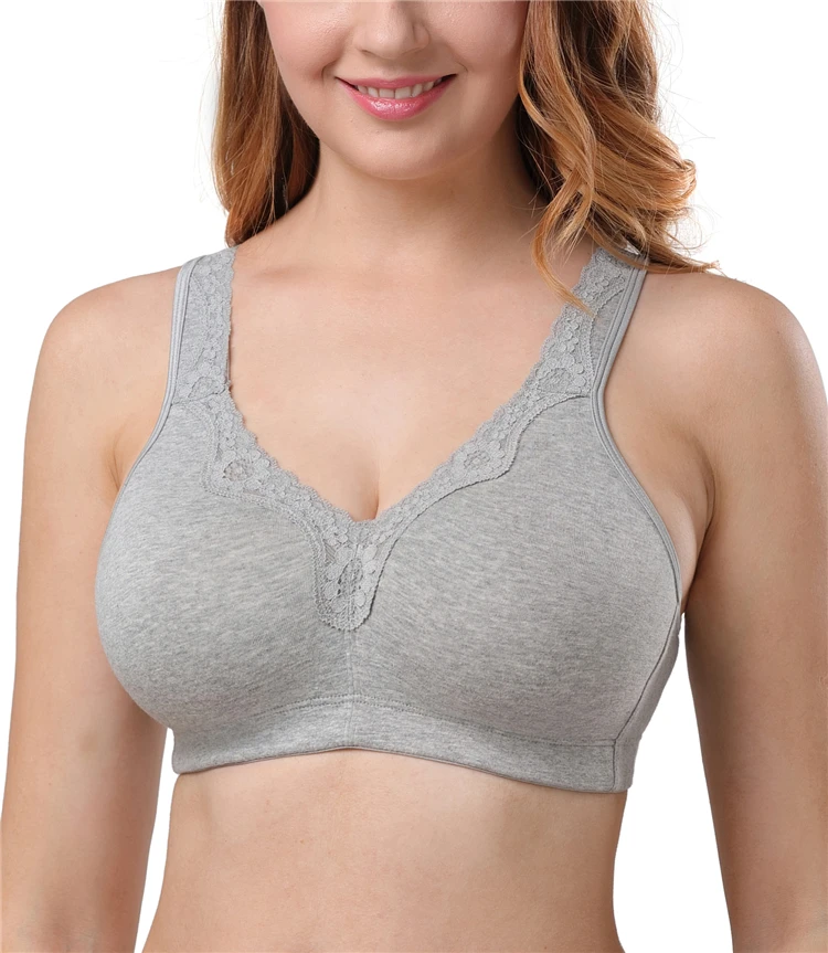 Sutian Feminino, женский бюстгальтер, без подкладки, без косточек, бюстгальтеры для женщин, полная чашка, спортивный бюстгальтер, нижнее белье больших размеров, без косточек, бюстгальтер, беспроводной бюстгальтер