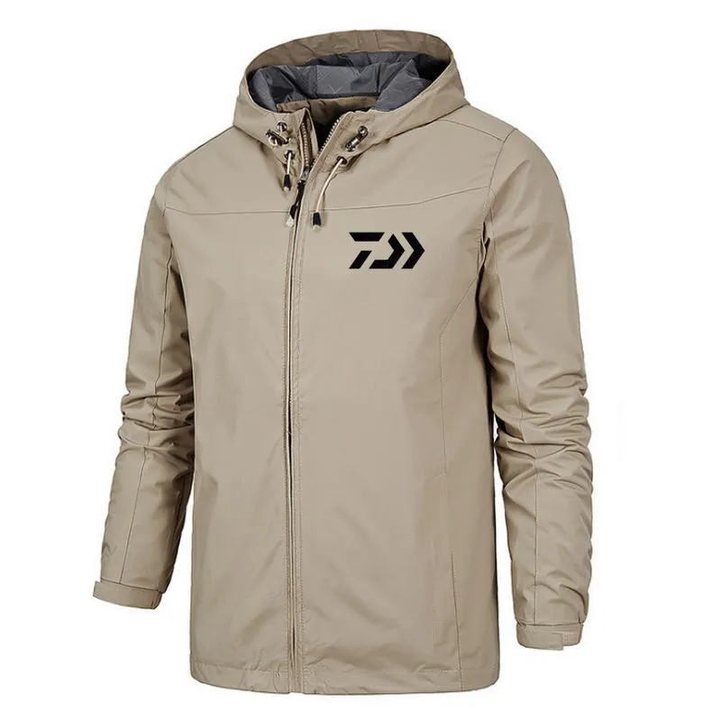 

2021 New Men Hoodie Waterproof Auti-UV Sunscreen Gamakatsu Fishing Clothing Daiwa Breathable Hiking Camping Sport Fishing Jacket