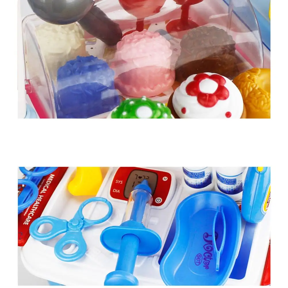 

[Clearance]Simulation Trolley Toy Set Pretend Play Assembly Tools as Xmas Gifts for Kids