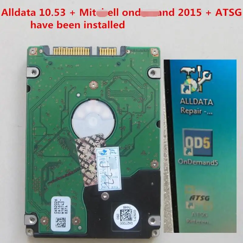 universal vehicle Auto Repair Software Alldata V10.53+Mitchell 2015 + ATSG in 1TB HDD used Laptop D630 4GB ram | Автомобили и