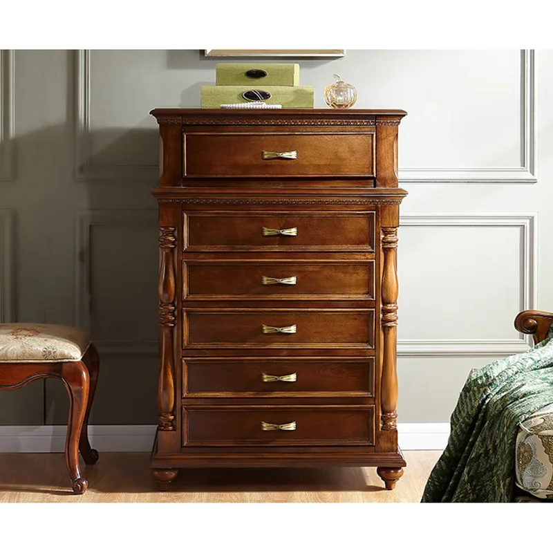 Сундук с 6 ящиками и скрытым зеркалом для туалетный столик в спальню макияжа