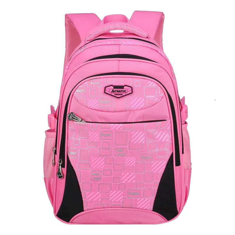 2023 waterproof Girls School Bags Children school Backpack boys Primary Bookbag Orthopedic Schoolbags kids Mochila Infantil