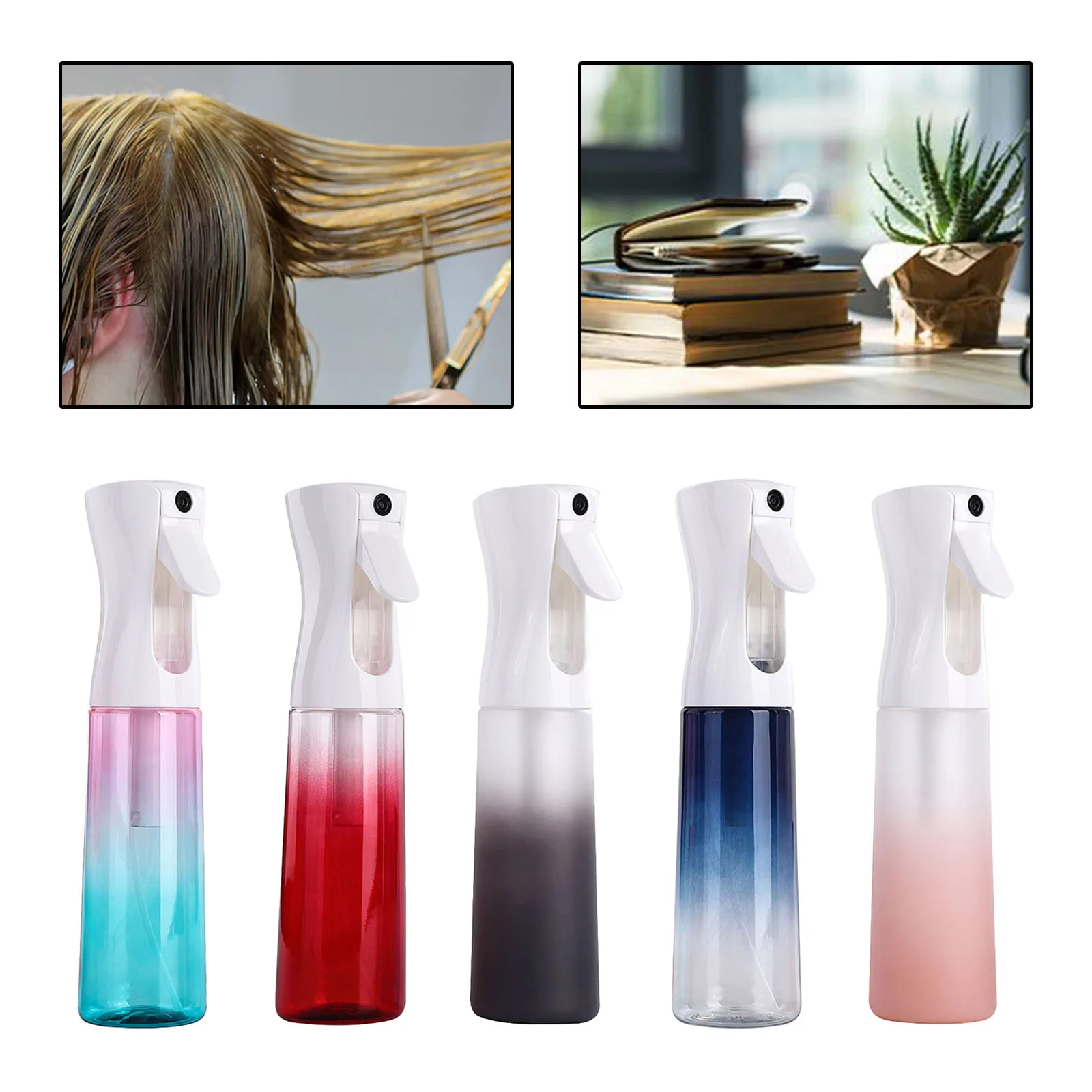 

300ML Hairdressing Spray Bottle Empty Bottle Refillable Mist Bottle Salon Barber Hair Tools Water Sprayer Care Tools