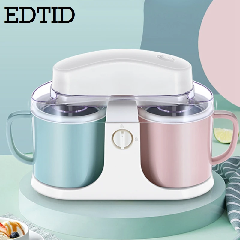 Мини морозильная машина для мороженого EDTID 1 л|Мороженицы| |